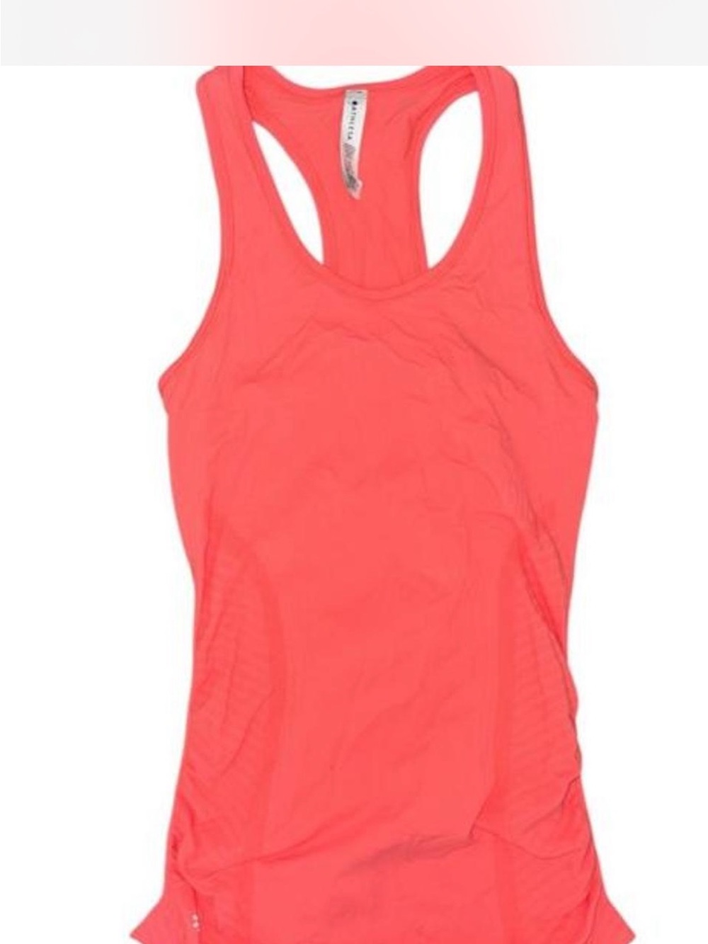 Athleta Coral Racerback Performance Tank